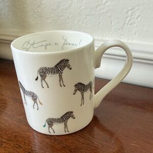 Elegant Zebra Pattern Ceramic Mug
